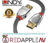 0.5m Lindy Cromo Line 4K HDMI 2.0 Cable with Gold Connectors