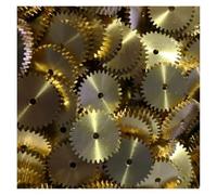 0.5M Modulus 1.98 25T teeth Metal Copper Brass Gear wheel Fit 2mm Shaft Gear Customize IDGTTLDF