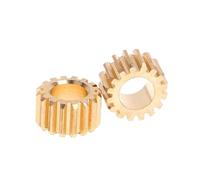 0.5M Modulus 8T 9T 10T 11T 12T 13T 16T Teeth Metal Copper Gear For Spindle Transmission Gear Fit 1.95mm 2.3mm 3.17mm 3mm Shaft(A7)