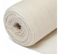 0.5m Natural Muslin Cloths for Cooking, Cheese Cloths for Straining - 100% Cotton Cloth by The Metre, Grade 90 - 140cm / 54" Wide for Cooking, Baking, Embroidery, Crafts - by SAMASIA