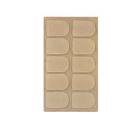 0.5mm/0.8mm10pcs Clarinet Mouthpiece Cushions Mouthpiece Patches Clarinet Mouthpiece Pads Cushion Pads For Clarinet Head (Color : Transparent 0.8mm)