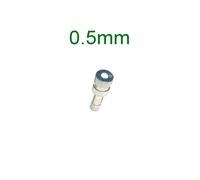 (0.5mm) 10 PCS Quick Slip Lock Nozzle 0.1mm-0.6mm Fogging Spray Sprinkler Misting Garden Nozzle for 6mm Quick Connector