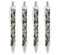 0.5mm Ballpoint for Unisex, Retractable Money American Bill Dollars Ball Pen, Gel Pens Fine Point Smooth Writing Pen for Office Supplies