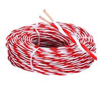 0.5MM2 60ft /100ft /160ft /320ft 2-Core Pure Copper RVS Twisted Pair Power Cable 0.5mm²~2.5mm² Fire Safety Flexible For Home Use(100ft,2C-0.75MM2)