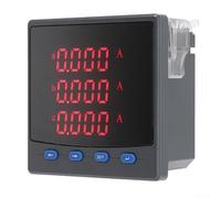 0.5S Accuracy 3-Phase Ammeter with RS485 Output and High Brightness LED Screen for Clear Three-Phase Current Readings