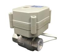 0-5V 0-10V Or 4-20mA 1/2'' Proportional Valve 2 Way Brass/SS304 DN15 Supply Power DC12V DC24V for Water Modulating Control(BSP_PWM_0-10V)