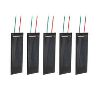 0.5V 130MA Solar Panel Dripping Glues Plate with Wire Solar Systems Module for Science and Technology Products Enduring Panel with Wire