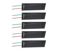 0.5V 130MA Solar Panel Glues Board Solar Panel Polycrystalline Silicon Board for Toy Car Battery Power Charging Polysilicon Board Solar Systems Module for Battery Power Charging