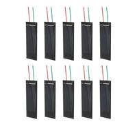 0.5V 130MA Solar Panel with Wire Dripping Glues Plate Solar Epoxy Panel Polysilicon Board Systems Module Enduring Polysilicon Board Systems Module for Battery Power Charging