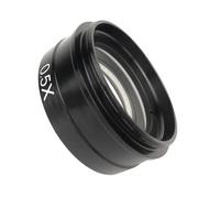 0.5X / 2.0X / 0.3X Barlow Auxiliary Objective Glass Lens For XDC-10A 180X 300X C-MOUNT Lens Industry Video Microscope Camera(0.5X)