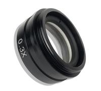 0.5X 2.0X 0.3X Microscope Auxiliary Lens For 10A 300X 120X 180X C Mount Lens USB Video Camera Industry Microscope (Color : 0.3X)