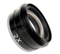 0.5X 2.0X 0.3X Microscope Auxiliary Lens For 10A 300X 120X 180X C Mount Lens USB Video Camera Industry Microscope (Color : 2X)