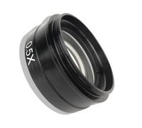 0.5X 2.0X 0.3X Microscope Auxiliary Lens For 10A 300X 120X 180X C Mount Lens USB Video Camera Industry Microscope (Color : 0.5X)