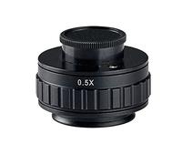 0.5X C-Mount Adapter (For 0.7x-4.5x Head) Trinocular Video Microscope Camera Adapter