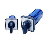 0-6 seven-speed 6-section LW26-20/6 universal conversion switch power supply voltage switching six-way two-line selection control