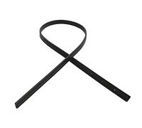 0.6" Wide Replacement Coach Handbags Straps Leather Handle Bag Strap Purse Strap Replacement Strap for Tote Bags Black