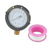 0-60 PSI Pool Filtration Pressure Gauge Featuring 1/4 NPT Bottom Mount Thread Designed For 190058 Spa Filter Assemblies