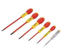 0-65-443 Set: Screwdriver insulated Pozidriv®, flat 1kVAC FATMAX® STANLEY