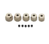 0.6M Pinion Gear Set Aluminium Alloy 3.175mm Hole 13T 14T 15T 16T 17T Pinion Motor Gear for SCX10 1/8 1/10 Crawler