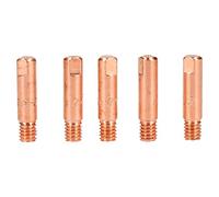 0.6mm Mig Welding Welder Round Contact Tips for MB15 Euro Torches 5pk