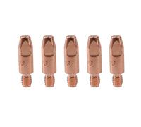 0.6mm Mig Welding Welder Round Contact Tips for MB25 MB36 Euro Torches 5pk