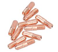 0.6mm Mini Contact Tips 10pk Hobby Welding Torch Welder MIG Gas M5 Thread