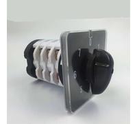 0-7 Position Rotary cam Changeover Switch 50A Four-Pole Universal Changeover selector Silver Contact YMZ12-50/4