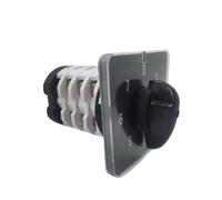 0-7 Position Rotary Cam Changeover Switch 50A Four Poles Universal Changeover Selector Silver Contact YMZ12-50/4