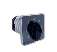 0-7 Positions 25A 4 Pole Changeover Selector Manual Transfer Rotary Cam Switch YMZ12-25/4 1Pcs