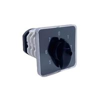 0-7 Positions 25A 4 Pole Electrical Changeover Selector Operation Main Manual Transfer Rotary Cam Switch YMZ12-25/4 RRBXXUYN