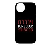 0.7734 I Like Your 5318008 Boobies Calculator Joke Math Case for iPhone 14 Plus