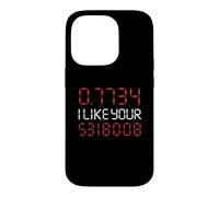 0.7734 I Like Your 5318008 Boobies Calculator Joke Math Case for iPhone 14 Pro