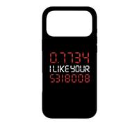 0.7734 I Like Your 5318008 Boobies Calculator Joke Math Case for iPhone 17 Pro Max