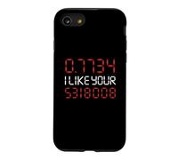 0.7734 I Like Your 5318008 Boobies Calculator Joke Math Case for iPhone SE (2020) / 7/8