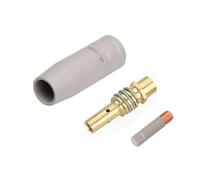 0.8/1.0/1.2mm Torch Nozzle Tip Holder 15AK European Welding Accessories for Professional Welders Precise Tasks 3pcs Welding Equipment