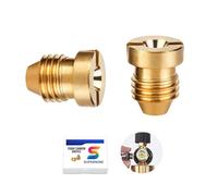 0.8 mm Foam Cannon Orifice Nozzle Tips, 0.8mm Universal Connector for Foam Sprayer, Washer Replacement Nozzles, Precision Foam Cannon Orifice for Car Wash and Garden Hose Use(2Pcs)