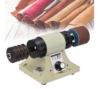 0-8000RPM Electric Sander Polisher, AC110V/60Hz/350W Leather Burnishing, with Flexible Shaft Handle&Wrenches, for Leather Products, Shoes, Bags, Belts&Vegetable Tanned Leather
