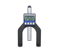 0-80mm Digital Depth Gauge Meter Tool Digital Woodworking Height Gauges Caliper Carpentry Measuring Gauging Tools(Blu)