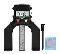0-80mm Electronic Digital Depth Gauge, Woodworking Ruler Height Gauge, ABS Material - Easy Measurement, Magnetic Base, Ideal for Woodworking and DIY