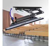 0-85° Flip Down Motorized TV Mount, Ceiling TV Mount, Hidden Drop Down TV Lift, Telescopic Electric TV Lift with Auto Lifting, Fits 32-70 Inch TVs Motorized Stand