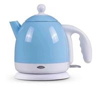 0.8L Yellow Kettle, Small Portable Electric Travel Kettle with Fast Boil, Auto Shut-Off & Boil-Dry Protection, Stainless Steel Compact Cordless Design(Blue)