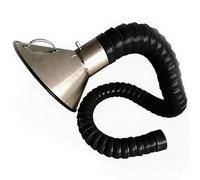 0.8m-3m Long Fume Extractor Arm, Flexible Air Extractor Hose, 360° Adjustable, Heat-Resistant, for Industrial Engravering Welding(3m/9.8ft,100mm/3.9inch)