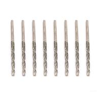 0.8mm-2.5mm Coated Tipped Drill Bit Set High Hardness Emery Twist Bits with Water Cooling Requirement for Precision Drilling Tasks Pack in Assorted Sizes for DIY Craft Workshop (E)