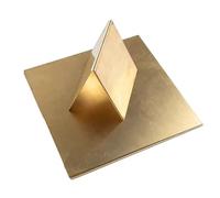 0.8mm Brass Sheet - 4 Pack of Easy-to-Cut Metal Sheets for DIY, Electrical Engineering, and Crafting Projects(100mm*150mm)