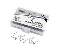 Draper Double U Staples for Hot Staplers 0.8mm Pack of 50