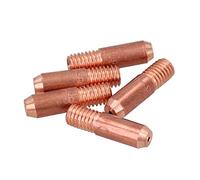 0.8mm Mini Contact Tips 5pk Hobby Welding Torch Welder MIG Gas M5 Thread