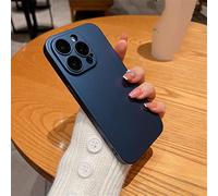 0.8mm Ultra-thin Skin-feeling Lens Film Phone Case For iPhone 14 13 12 11 Pro Max 14 Plus 13 Pro Matte Cover,T6,For iPhone 14Pro Max