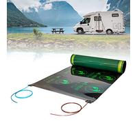 0.8x2.5m Electric Floor Heating for caravans and Campers, Set incl. Thermostat