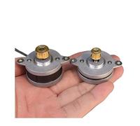 0.9 Degree 36mm Round Stepper electronic starter 2-Phase 4-Wire Stepping electronic starter Synchronous Pulley Wheel CZAOINCU(Model C)