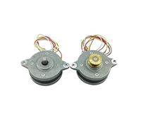 0.9 Degree 36mm Round Thin Stepper electronic starter 2-Phase 4-Wire Stepping electronic starter 5mm Shaft AUOQKQUT(Model B)
